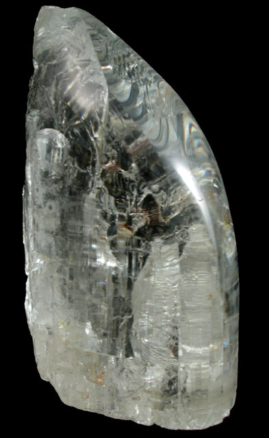 Topaz (flawless gem-grade crystal) from Tres Barras Mine, Teofilo Otoni, Minas Gerais, Brazil