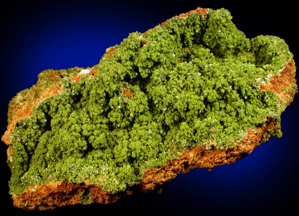 Pyromorphite and Wulfenite on Pyrophyllite from Allah Cooper (Valcooper) Mine, Contrary Creek District, near Mineral, Louisa County, Virginia