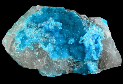 Turquoise Crystals from Bishop Mine, Lynch Station, Campbell County, Virginia