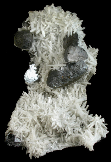 Sphalerite and Quartz from Dalnegorsk, Primorskiy Kray, Russia