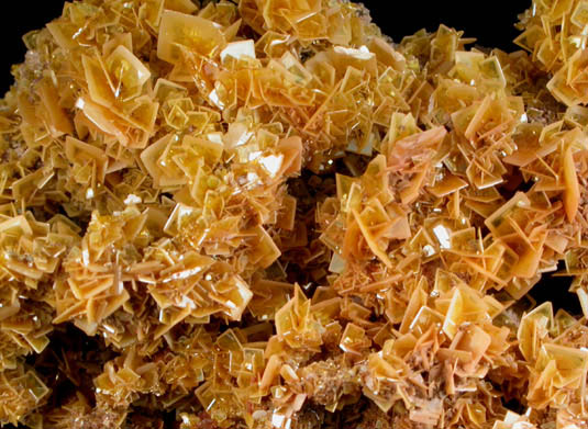 Wulfenite from Defiance Mine, Courtland-Gleeson District, Cochise County, Arizona