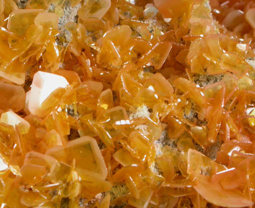 Wulfenite from Defiance Mine, Courtland-Gleeson District, Cochise County, Arizona