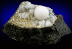 Natrolite with Calcite from near Horseshoe Dam, Maricopa County, Arizona