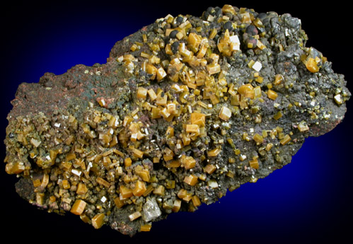 Wulfenite from Glove Mine, Santa Rita Mountains, Santa Cruz County, Arizona