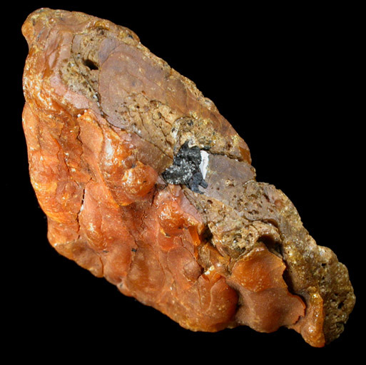 Amber - Cretaceous Fossilized Tree Resin from Sayreville Clay Pits, northwest of Kennedy Park, Sayreville, Middlesex County, New Jersey