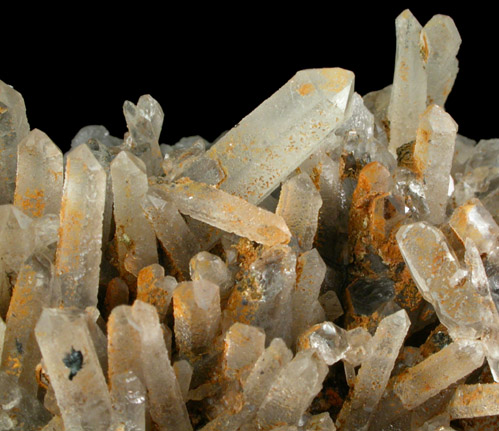 Quartz with Hematite from Washington Camp-Duquesne District, Santa Cruz County, Arizona