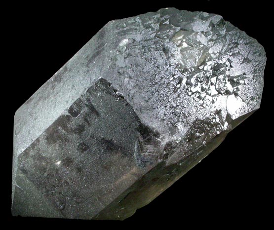 Quartz var. Smoky Quartz with Chlorite from Maderanertal, Kanton Uri, Switzerland