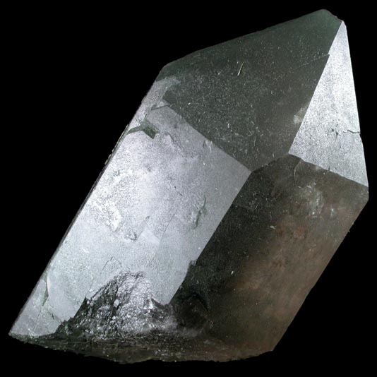 Quartz var. Smoky Quartz with Chlorite from Maderanertal, Kanton Uri, Switzerland