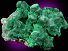 Malachite pseudomorphs after Azurite from New Cornelia Mine, Ajo, Pima County, Arizona