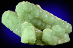 Prehnite pseudomorphs after Anhydrite with Calcite from Lane's Quarry, Westfield, Hampden County, Massachusetts