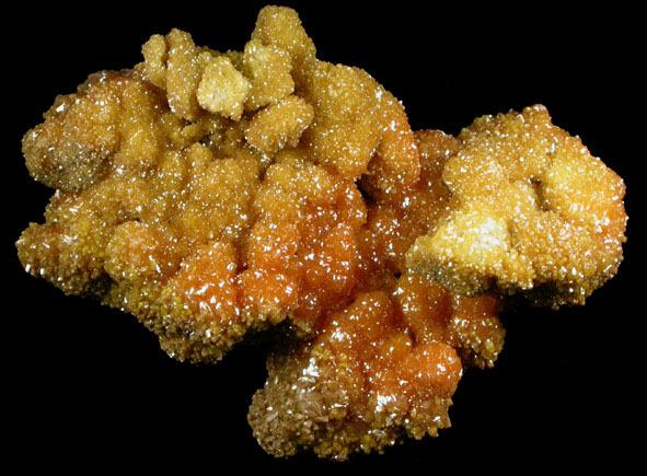 Pyromorphite from Bunker Hill Mine, 9 Level, Jersey Vein, Coeur d'Alene District, Shoshone County, Idaho