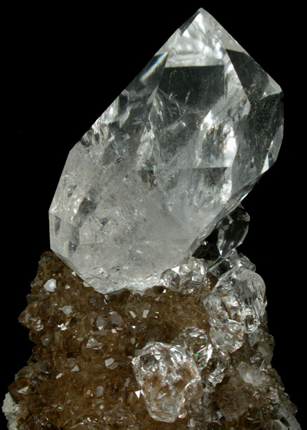 Quartz var. Herkimer Diamond from Middleville, Herkimer County, New York