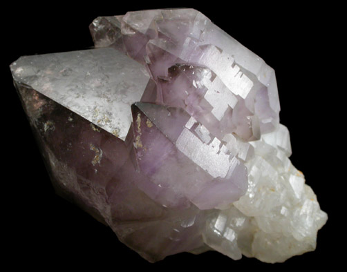 Quartz var. Amethyst from Hollis Taylor property near Centerville, Franklin County, North Carolina