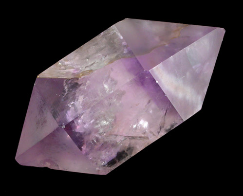 Quartz var. Amethyst from near Mount Ulla, southeast of Statesville, Iredell County, North Carolina