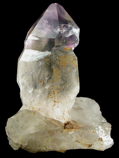 Quartz var. Amethyst Scepter from (Ulsan Mine), Ulsan-gun, South Korea