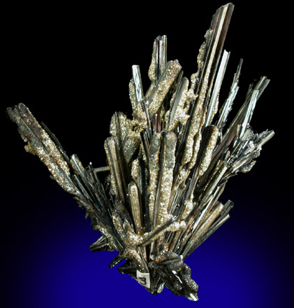 Stibnite with Marcasite from (San Jose Mine), Oruro Department, Bolivia