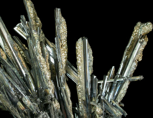 Stibnite with Marcasite from (San Jose Mine), Oruro Department, Bolivia