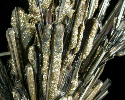 Stibnite with Marcasite from (San Jose Mine), Oruro Department, Bolivia