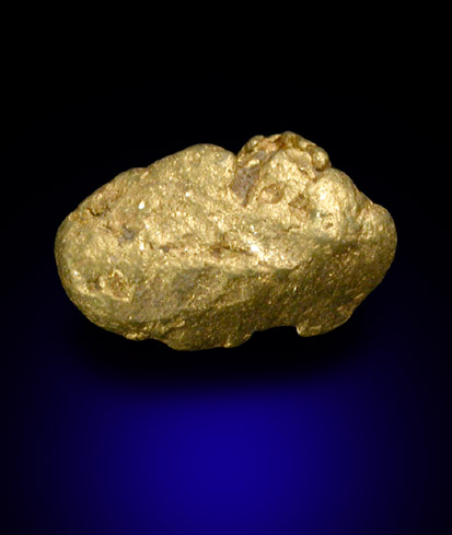 Gold nugget from East Branch of the Swift River, Byron, Oxford County, Maine