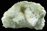 Pectolite on Datolite from Millington Quarry, Bernards Township, Somerset County, New Jersey