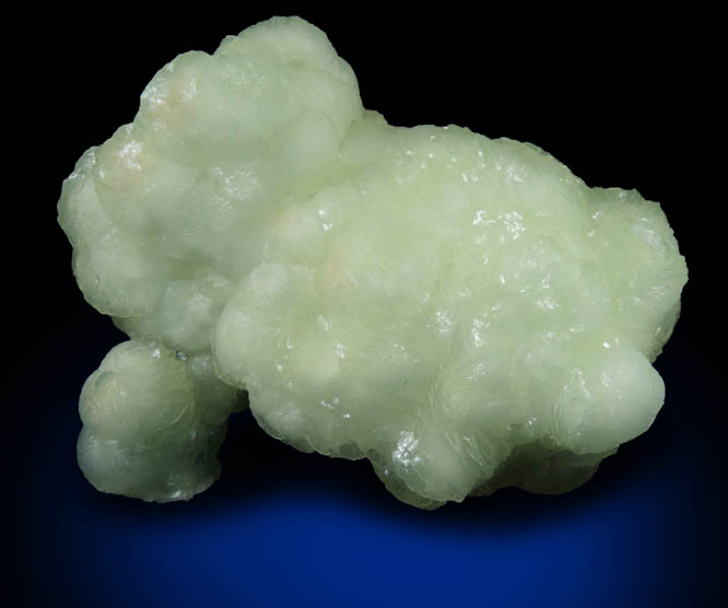 Prehnite from Millington Quarry, Bernards Township, Somerset County, New Jersey