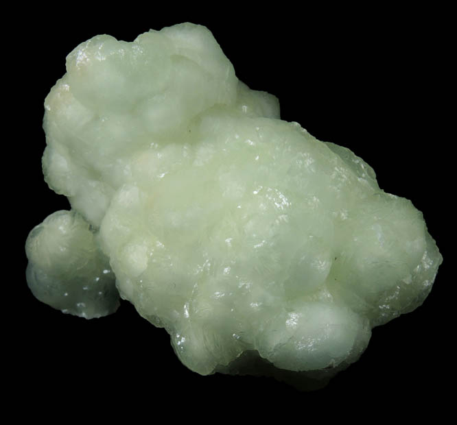 Prehnite from Millington Quarry, Bernards Township, Somerset County, New Jersey