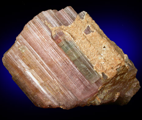 Elbaite var. Rubellite Tourmaline from Mount Mica Quarry, Paris, Oxford County, Maine