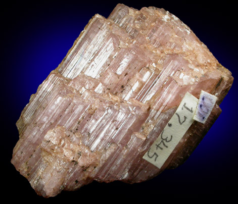 Elbaite var. Rubellite Tourmaline from Mount Mica Quarry, Paris, Oxford County, Maine