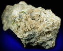 Stilbite-Ca, Natrolite, Epidote from Route 6 road cut, Anthony's Nose, Cortlandt, Westchester County, New York