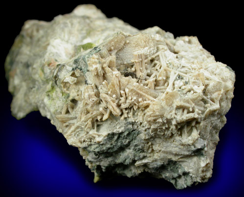 Stilbite-Ca, Natrolite, Epidote from Route 6 road cut, Anthony's Nose, Cortlandt, Westchester County, New York