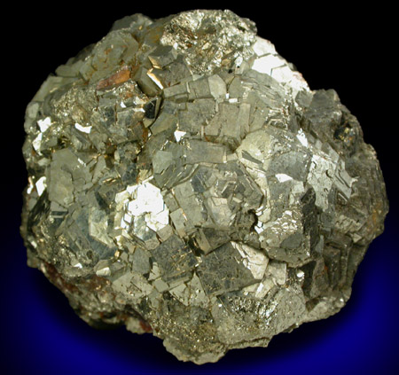 Pyrite from Old Mine Plaza construction site, Mine Hill, Trumbull, Fairfield County, Connecticut
