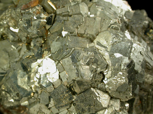 Pyrite from Old Mine Plaza construction site, Mine Hill, Trumbull, Fairfield County, Connecticut