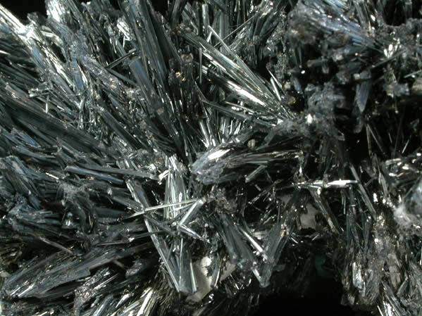 Stibnite from Xikuangshan, 12 km northeast of Lengshuijiang, Hunan Province, China