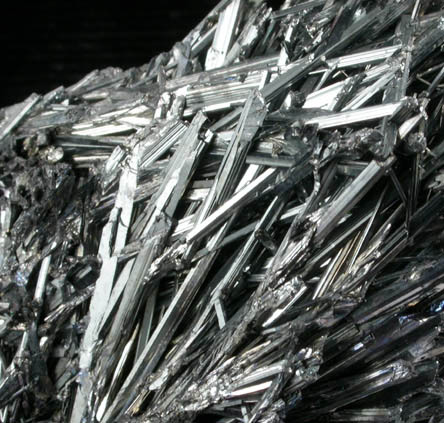 Stibnite from Grosseto, Tuscany, Italy