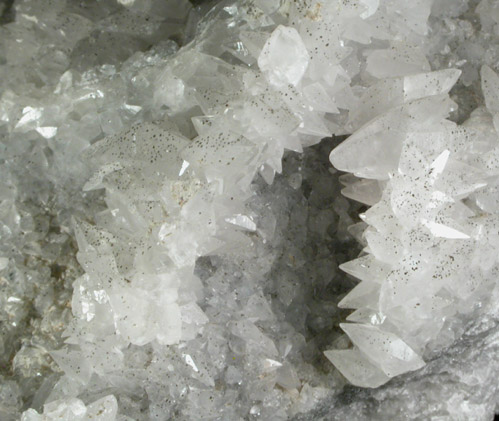 Calcite with Pyrite from Hyatt Mine, Talcville, St. Lawrence County, New York