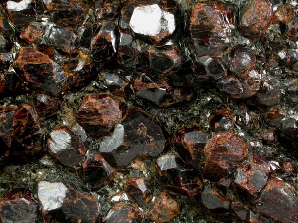 Almandine Garnet from (Leiser's Ledge or Mt. Tom?), East Haddam, Middlesex County, Connecticut