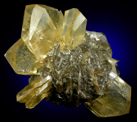 Gypsum from Red River Floodway, Winnipeg, Manitoba, Canada