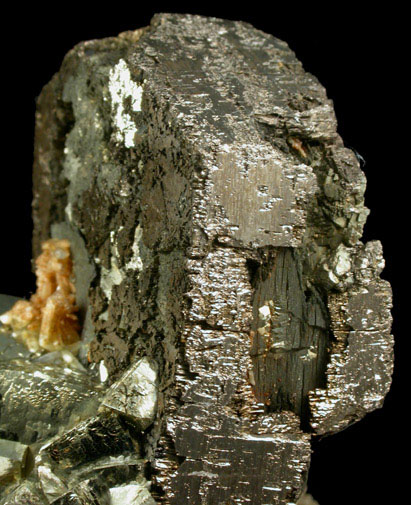 Pyrrhotite, Pyrite, Quartz from Nikolaevskiy Mine, Dalnegorsk, Primorskiy Kray, Russia