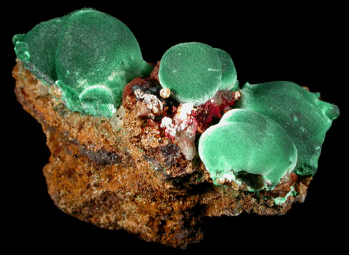 Malachite from Concepcin del Oro, Zacatecas, Mexico
