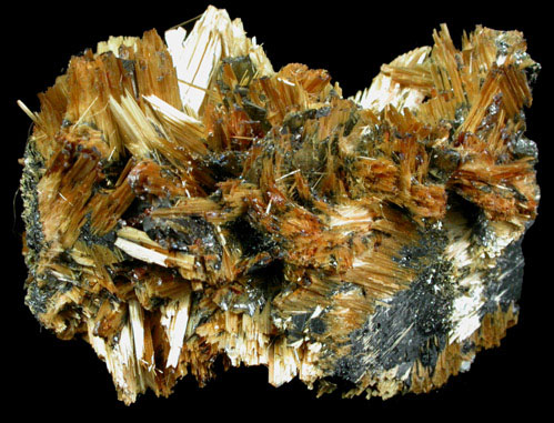 Rutile with Hematite from Novo Horizonte, Bahia, Brazil