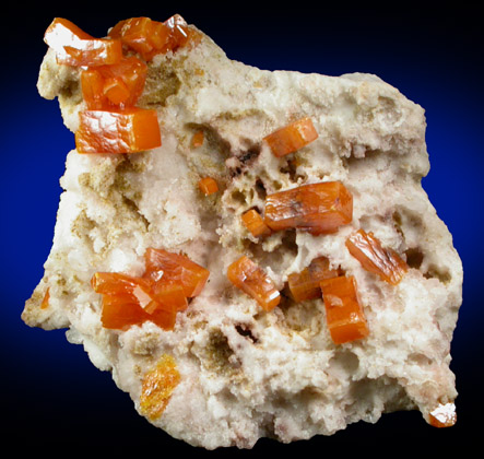 Wulfenite from Ahumada Mine, Sierra de Los Lamentos, Chihuahua, Mexico