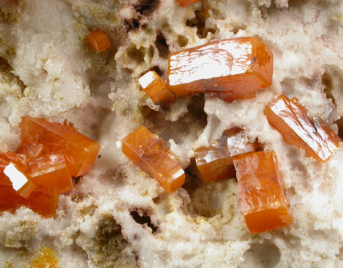 Wulfenite from Ahumada Mine, Sierra de Los Lamentos, Chihuahua, Mexico