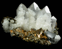 Chalcopyrite, Quartz, Sphalerite, Calcite from Cavnic Mine (Kapnikbanya), Maramures, Romania