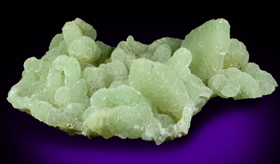 Prehnite pseudomorphs after Anhydrite from Prospect Park Quarry, Prospect Park, Passaic County, New Jersey