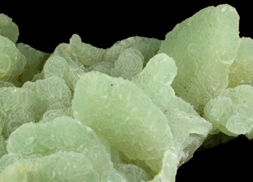 Prehnite pseudomorphs after Anhydrite from Prospect Park Quarry, Prospect Park, Passaic County, New Jersey