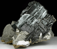 Ferberite, Arsenopyrite, Siderite, Quartz from Panasqueira Mine, Barroca Grande, 21 km. west of Fundao, Castelo Branco, Portugal