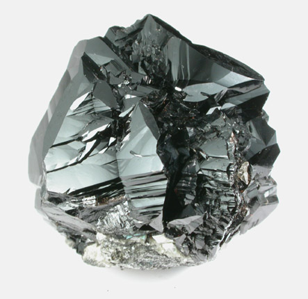 Cassiterite (twinned crystals) from Xuebaoding Mountain near Pingwu, Sichuan Province, China