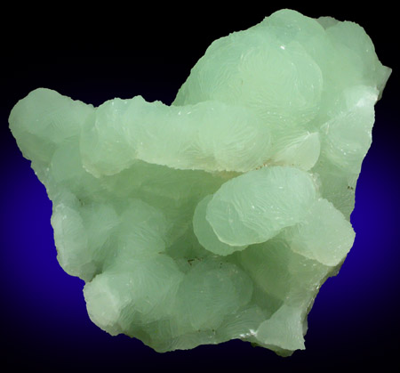 Prehnite pseudomorphs after Anhydrite from Prospect Park Quarry, Prospect Park, Passaic County, New Jersey