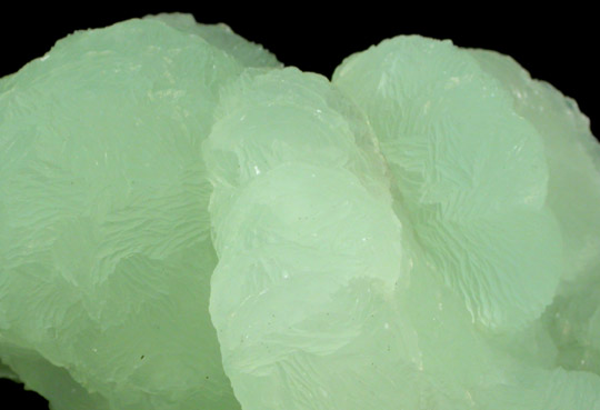 Prehnite pseudomorphs after Anhydrite from Prospect Park Quarry, Prospect Park, Passaic County, New Jersey