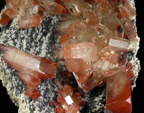 Topaz on rhyolite from Hacienda Rivera near Hidalgo, Durango, Mexico